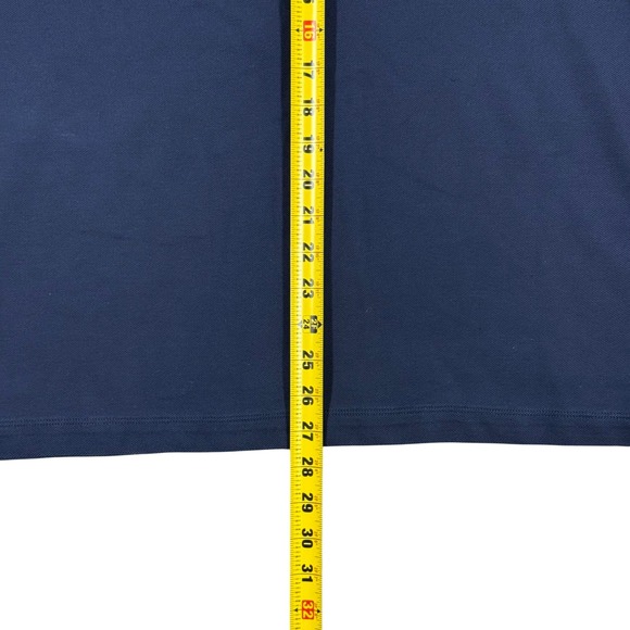 Tommy Bahama IslandZone Supima Polo Shirt Men's Large Navy Trim Fit Golf Beach - Picture 8 of 9